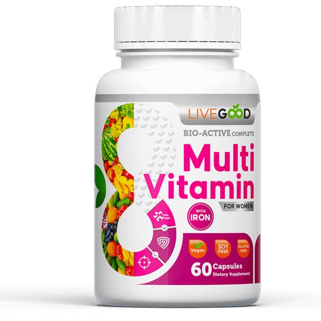 Livegood Multi-Vitamin for Women with Iron
